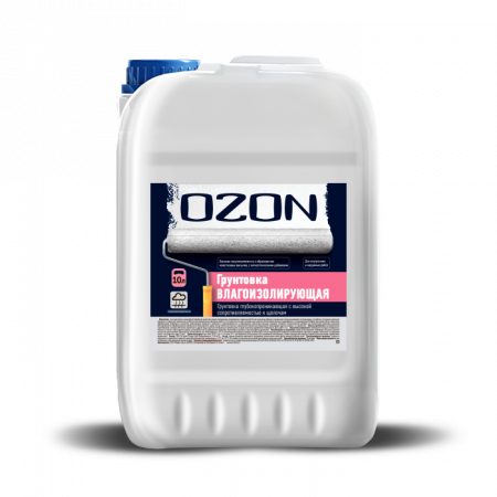 Грунтовка водоотталкивающая гидрофобизирующая OZON ВД-АК-015-10   обычная